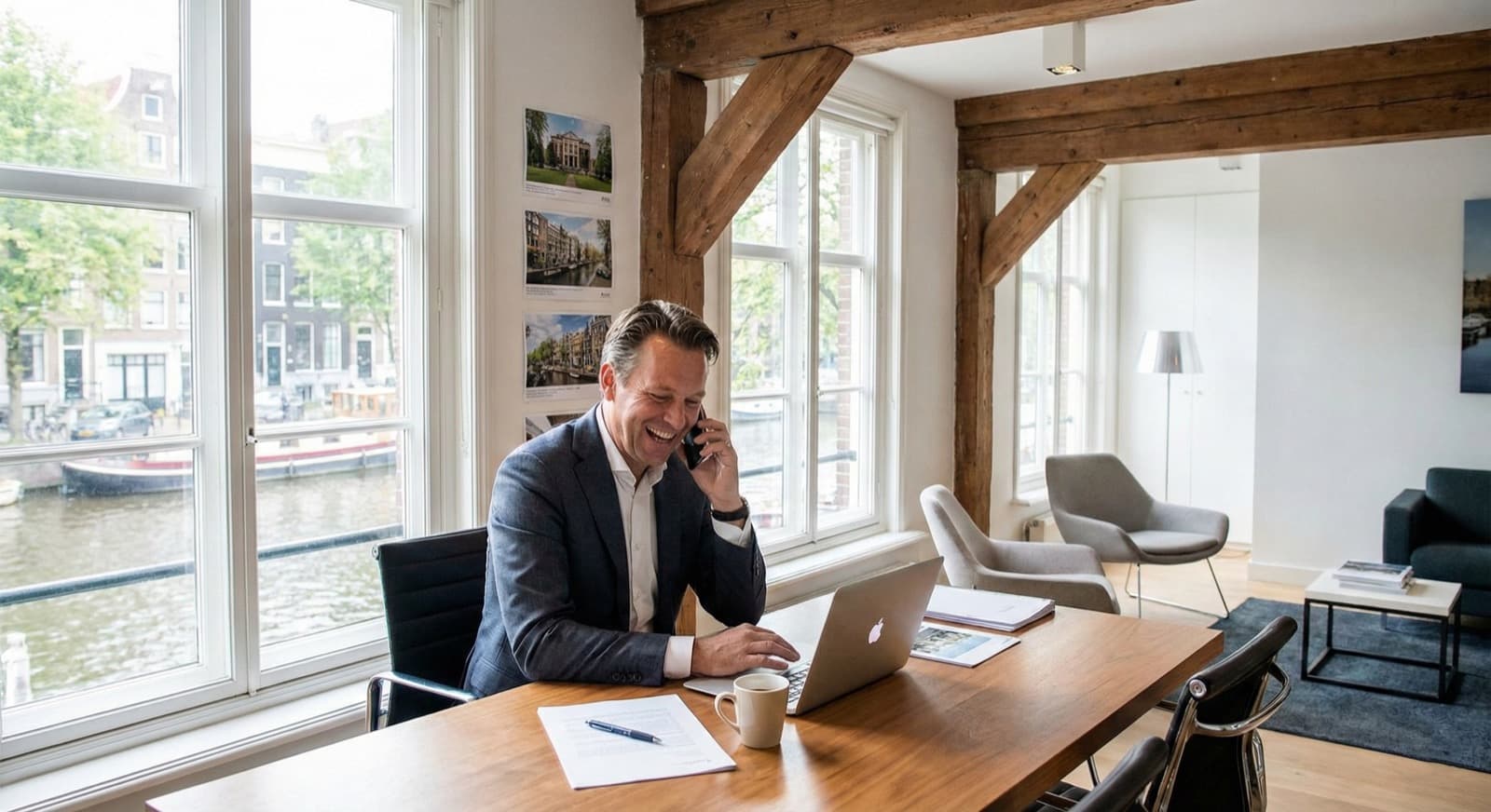 Teamoverleg over klantvragen